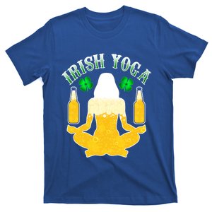 Irish Yoga St Patricks Day Funny Ing Yogi Namaste Gift T-Shirt