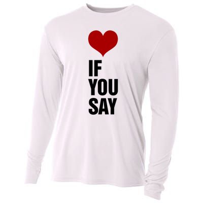 If You Say Romance Untold Heart Cooling Performance Long Sleeve Crew