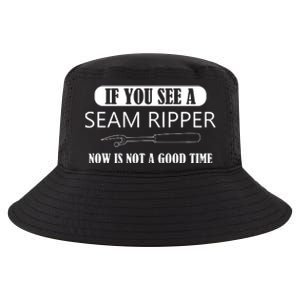 If You See A Seam Ripper Funny Sewing Cool Comfort Performance Bucket Hat