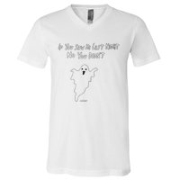 If You Saw Me Last Nicht No You DidnT V-Neck T-Shirt