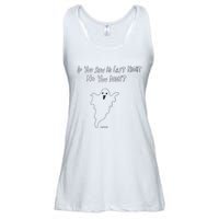 If You Saw Me Last Nicht No You DidnT Ladies Essential Flowy Tank