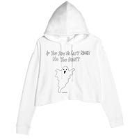 If You Saw Me Last Nicht No You DidnT Crop Fleece Hoodie