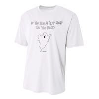 If You Saw Me Last Nicht No You DidnT Performance Sprint T-Shirt