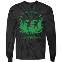 If You Stumble Make It Part Of The Dance Frog Tie-Dye Long Sleeve Shirt