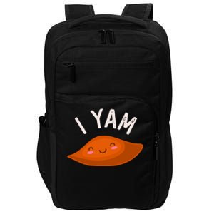 I Yam Shes My Sweet Potato Couples Matching Thanksgiving Gift Impact Tech Backpack