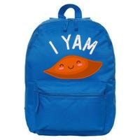 I Yam Shes My Sweet Potato Couples Matching Thanksgiving Gift 16 in Basic Backpack