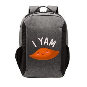 I Yam Shes My Sweet Potato Couples Matching Thanksgiving Gift Vector Backpack