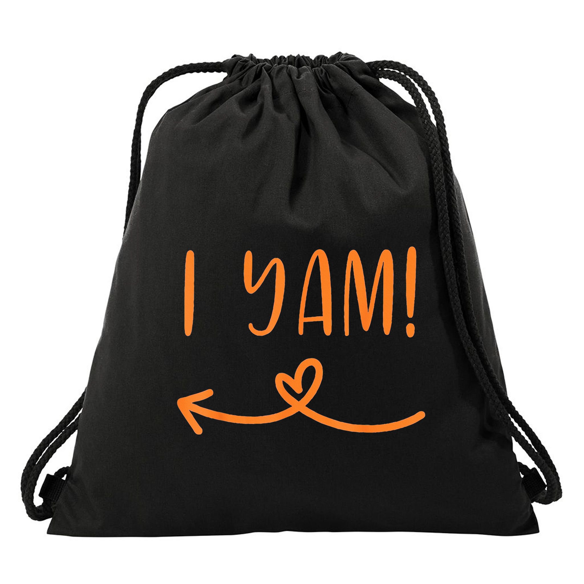 I Yam - She's my sweet potato Drawstring Bag