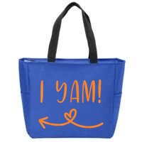 I Yam - She's my sweet potato Zip Tote Bag