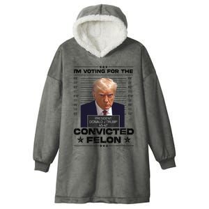 If You Still Hate Trump After This Biden Show Vote Trump Hooded Wearable Blanket