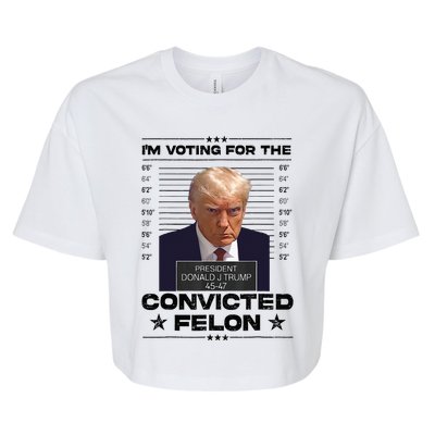 If You Still Hate Trump After This Biden Show Vote Trump Bella+Canvas Jersey Crop Tee