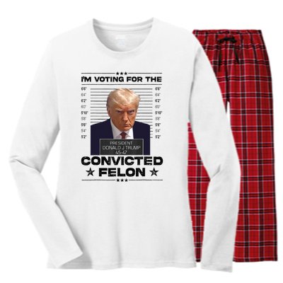 If You Still Hate Trump After This Biden Show Vote Trump Women's Long Sleeve Flannel Pajama Set 