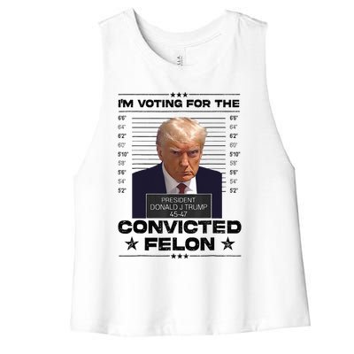 If You Still Hate Trump After This Biden Show Vote Trump Women's Racerback Cropped Tank