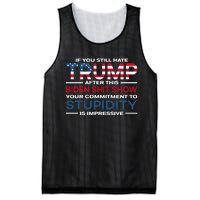 If You Still Hate Trump After This Biden Shit Show Mesh Reversible Basketball Jersey Tank