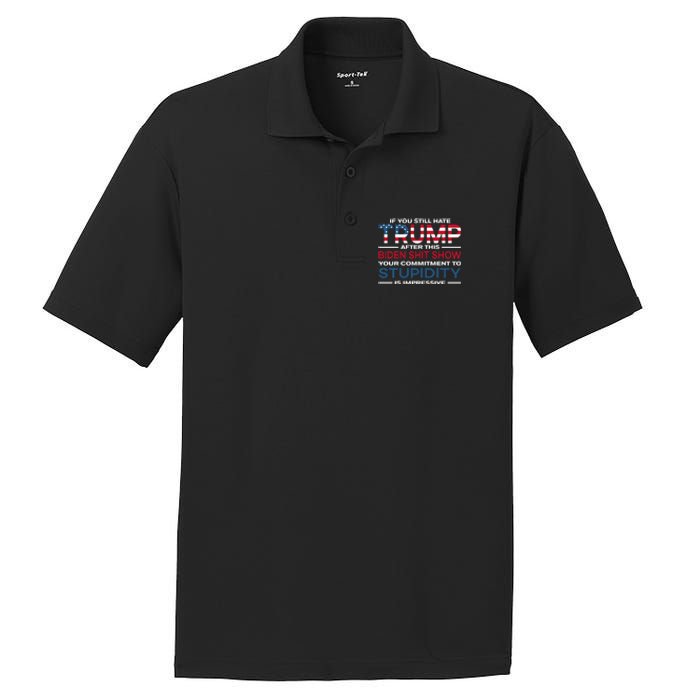 If You Still Hate Trump After This Biden Shit Show PosiCharge RacerMesh Polo