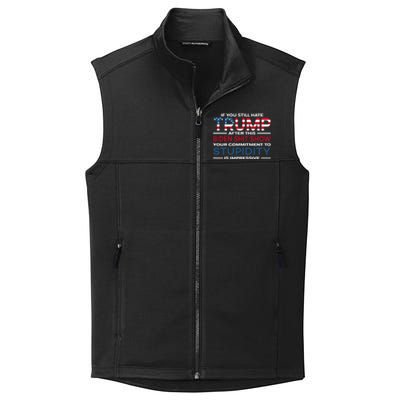 If You Still Hate Trump After This Biden Shit Show Collective Smooth Fleece Vest