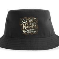 If You Snooze You Lose Grandiloquent Funny Quote Sustainable Bucket Hat
