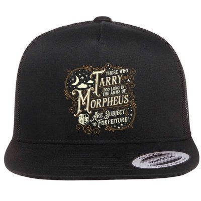 If You Snooze You Lose Grandiloquent Funny Quote Flatbill Hat