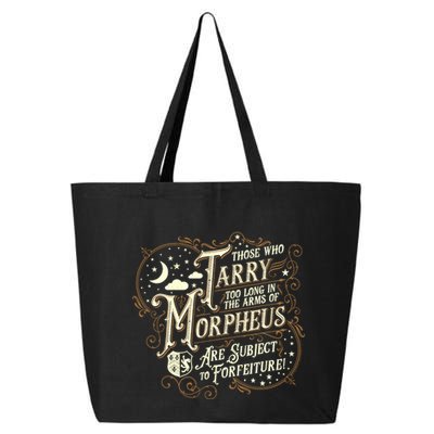 If You Snooze You Lose Grandiloquent Funny Quote 25L Jumbo Tote