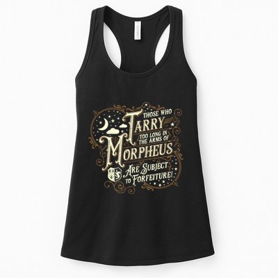 If You Snooze You Lose Grandiloquent Funny Quote Womens Tank Top