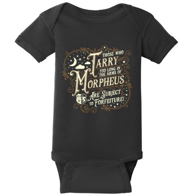 If You Snooze You Lose Grandiloquent Funny Quote Baby Bodysuit