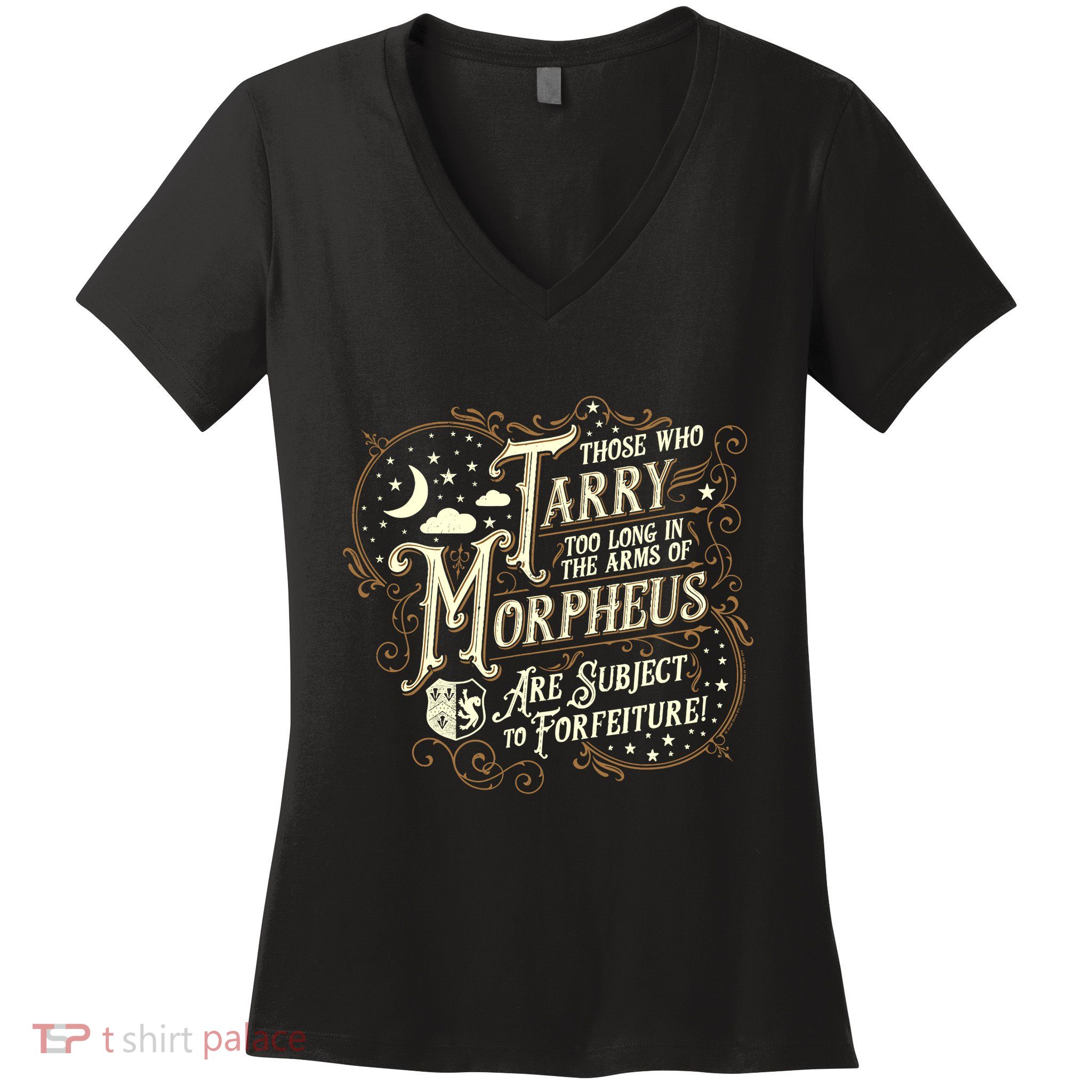 If You Snooze You Lose Grandiloquent Funny Quote Women's V-Neck T-Shirt