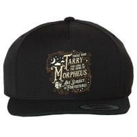 If You Snooze You Lose Grandiloquent Funny Quote Wool Snapback Cap