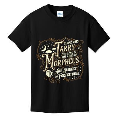 If You Snooze You Lose Grandiloquent Funny Quote Kids T-Shirt