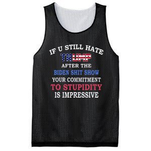 If You Still Hate Trump After This Biden Show Mesh Reversible Basketball Jersey Tank