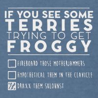 If You See Some Terries Trying To Get Froggy Garment-Dyed Sweatshirt