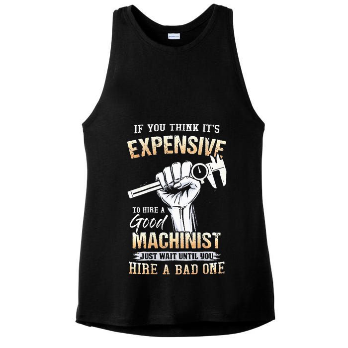 If You Think ItS Expensive To Hire A Good Machinist Ladies PosiCharge Tri-Blend Wicking Tank