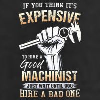 If You Think ItS Expensive To Hire A Good Machinist Cool Comfort Performance Bucket Hat