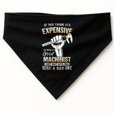 If You Think ItS Expensive To Hire A Good Machinist USA-Made Doggie Bandana