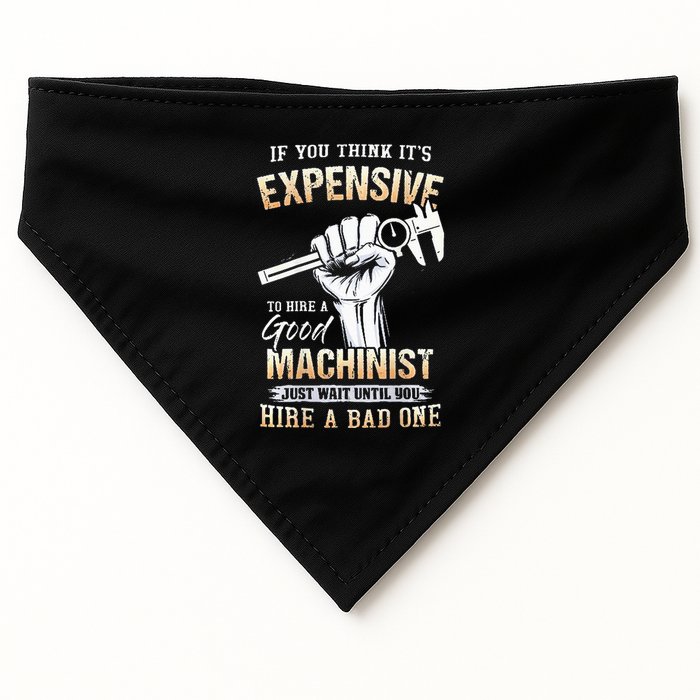 If You Think ItS Expensive To Hire A Good Machinist USA-Made Doggie Bandana