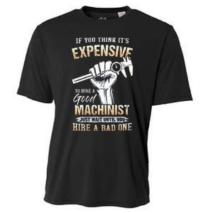 If You Think ItS Expensive To Hire A Good Machinist Cooling Performance Crew T-Shirt