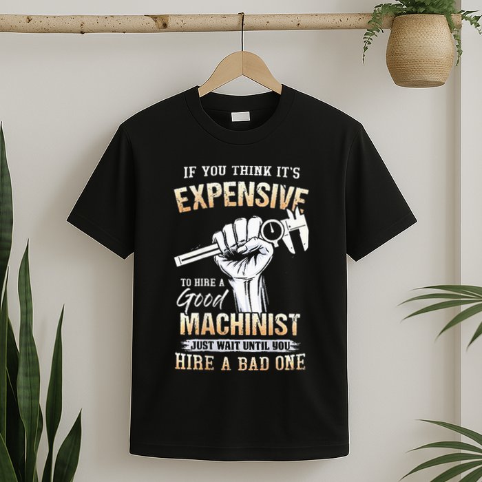 If You Think ItS Expensive To Hire A Good Machinist T-Shirt