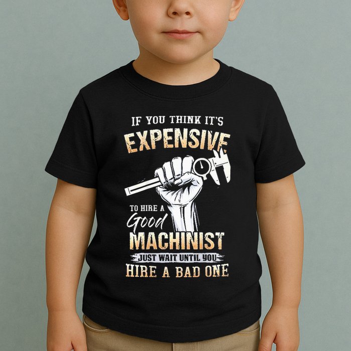 If You Think ItS Expensive To Hire A Good Machinist Toddler T-Shirt