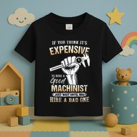 If You Think ItS Expensive To Hire A Good Machinist Toddler T-Shirt