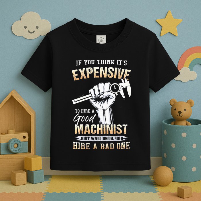 If You Think ItS Expensive To Hire A Good Machinist Toddler T-Shirt