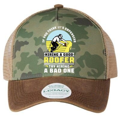 If You Think Its Expensive Hiring A Good Roofer Roofing Legacy Tie Dye Trucker Hat