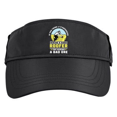 If You Think Its Expensive Hiring A Good Roofer Roofing Adult Drive Performance Visor