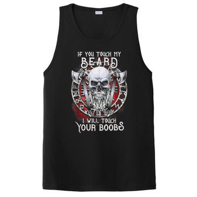 If You Touch My Beard I Will Touch Your Boobs PosiCharge Competitor Tank