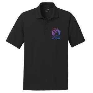 If You Think I Am A Witch You Should Meet My Sister Family Gift PosiCharge RacerMesh Polo