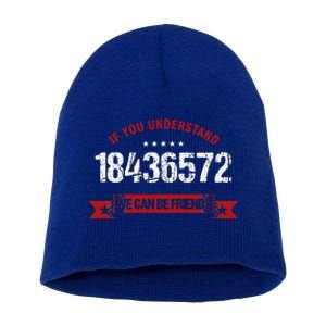 If You Understand 18436572 Mechanical Engineer Short Acrylic Beanie