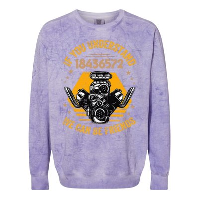 If You Understand 18436572 We Can Be Friends Colorblast Crewneck Sweatshirt