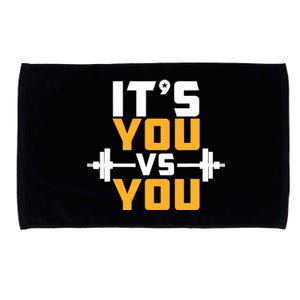 It's You Vs You Gym Workout Fitness Microfiber Hand Towel