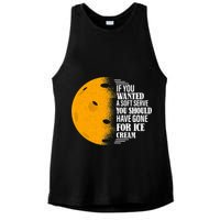 If You Wanted A Soft Serve Funny Pickleball TShirt Ladies PosiCharge Tri-Blend Wicking Tank
