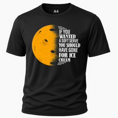 If You Wanted A Soft Serve Funny Pickleball TShirt Performance Shirt