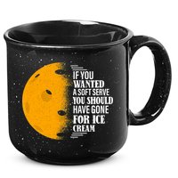 If You Wanted A Soft Serve Funny Pickleball TShirt 15oz Campfire Ceramic Mug