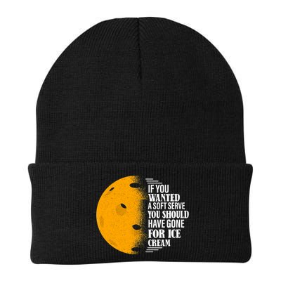 If You Wanted A Soft Serve Funny Pickleball TShirt Beanie